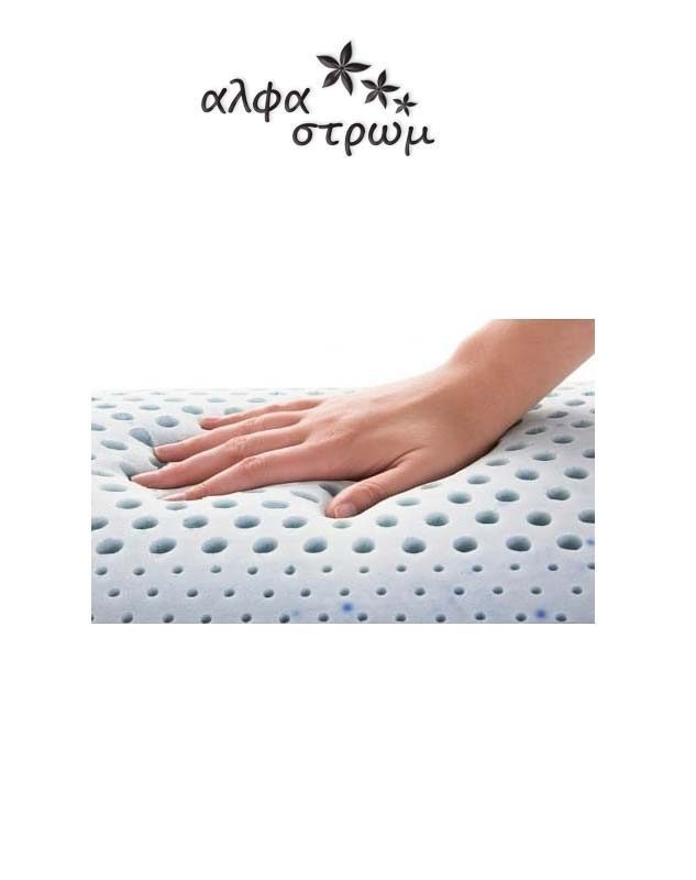 Μαξιλάρι cool gel με καμπύλη